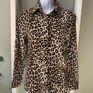 LEOPARD PRINT BLOUSE